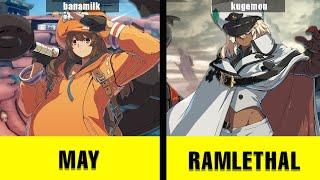 GGST | May VS Ramlethal | Guilty Gear Strive High level gameplay