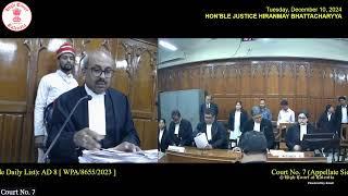 10 December 2024| Court No. 7| Live Streaming of the Court Proceedings.