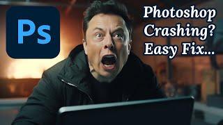 Photoshop Crashing and Freezing Easy Fix! (Full Tutorial)