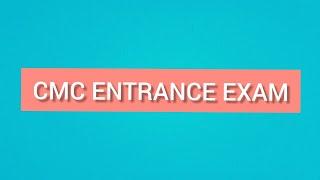 Cmc entrance exam for nursing sample computer based test