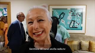 CRISTINA HOYOS, PREMIO CLUB UNESCO DE SEVILLA, ENTREVISTA: CARLOS VALERA