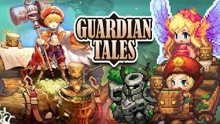 Guardian Tales - New Hero GOLEM RIDER Aleph Exclusive weapon Wooroseu LIVE EVENT Succubus Cafe 守望者传说