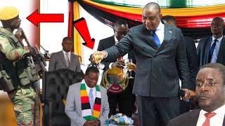 Mnangagwa cadres forced VP Chiwenga & military to drink Crocodile milk after Denounce ZanuPF 2030