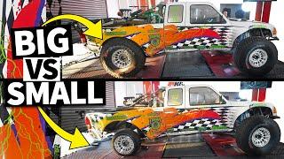 Do Smaller Wheels make Bigger Power? Off-Road Desert Ranger does the Dyno!