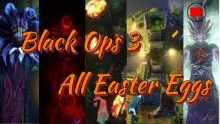 All BO3 Zombies Easter Eggs!! - (Call of Duty Black Ops 3 Zombies)