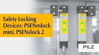 Safety Locking Devices: PSENmlock mini, PSENslock 2 | Pilz