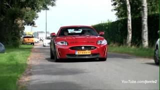 2012 Jaguar XKR-S Loud Sound!! + Ferrari FF & V8 Vantage S! - 1080p HD