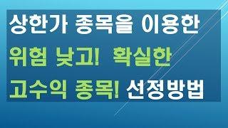 상한가 종목 활용 매매기법: 상한가 종목을 이용한 안전하고 고수익 종목 선정 및 매매 방법 [주식 매매기법]