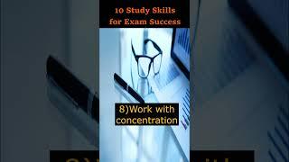 10 study skills for exam success