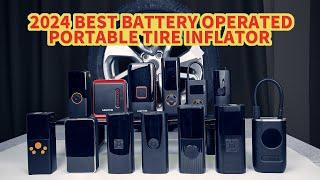 The Best Battery-Powered Tire Inflators of 2024: Let's Compare Their Inflation Performance!