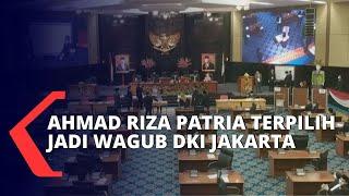 Perolehan Suara Unggul, Ahmad Riza Patria Terpilih jadi Wakil Gubernur DKI Jakarta