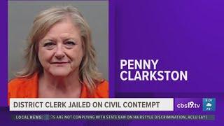 Smith County district clerk jailed on civil contempt of court charge