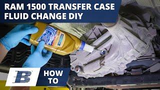 Ram 1500 Transfer Case Fluid Change DIY (2011-2024 BW44 BW48)