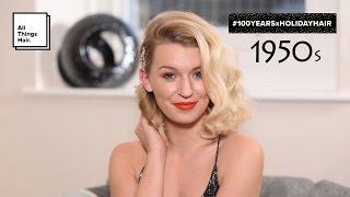 50s Classic Curls for the Holidays | Advertisement for All Things Hair