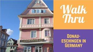 Walking Through: Donaueschingen in GERMANY