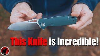Under $35 - This EDC Knife is Surprising! - Petrified Fish Bunta Flipper Review
