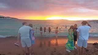 Sunset Swimming | Gelendzhik Summer 2024 - 4k