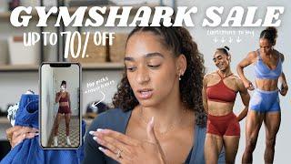 GYMSHARK SUMMER SALE | up to 70% off | my go to outfits | must have pieces | how to shop |