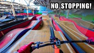 Riding All Lines at MONSTER Indoor Bikepark!