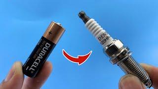 Just Put A BATTERY On The SPARK PLUG And You Will Be Amazed With The Results