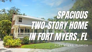 Spacious Two-Story Home In Fort Myers, Florida