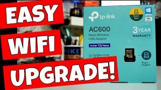 Add Dual Band 5Ghz WiFi To Any PC For Less Than £10 TPLink AC600 USB