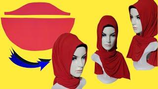 Her Ölçüye Uygun Çıtçıtlı Pratik Şal Kesimi ve Dikimi