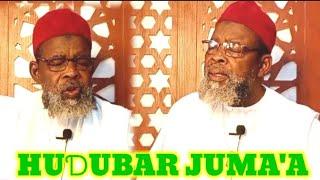 Sheikh musa Ayuba lukuwa ya gabatar da Hudubar Juma'a