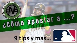 ¿Cómo apostar al beisbol? Apuestas deportivas MLB. Tips, consejos, y estrategias.