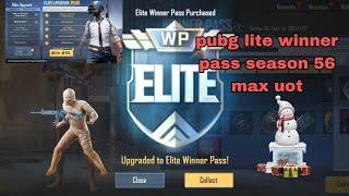 winner pass season 56 max out| #pubglite #viral #trending #gaming #newupdate #video