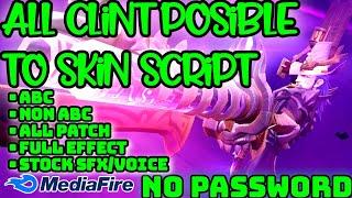 Clint skin scripts | NO PASSWORD | ALL PATCH