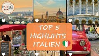 Fazit Italien  / unsere Route und Erfahrungen / unsere 5 Highlights / Stellplatzliste # 29/2024