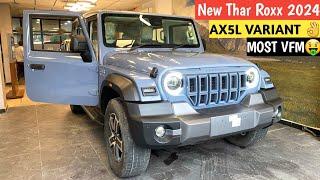 Mahindra Thar Roxx AX5L| Roxx ka most value for money variant| Sunroof ,Keyless ,ADAS - Review..