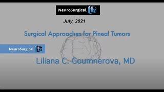 Surgical Approaches for Pineal Tumors