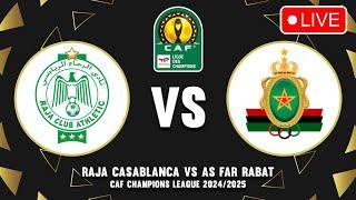  RAJA CASABLANCA VS FAR RABAT CAF CHAMPIONS LEAGUE 2024/2025 PREVIEW & PREDICTIONS