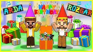 ARDA AND RÜZGAR'S BIRTHDAY EVERYONE GOT A GIFT!  - Minecraft
