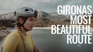 Girona's most beautiful road cycling route. Most stunning views ever while out riding bikes! Part 1