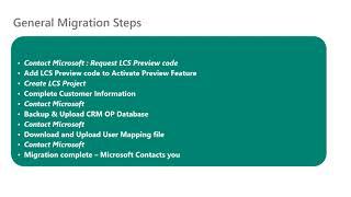 Dynamics 365 - On-premises to Online Migration Factory Overview