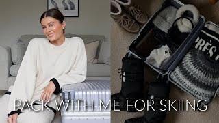 PACK WITH ME FOR SKIING | MY FIRST EVER SKI TRIP | Amy Beth