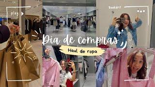 Un día de compras conmigo // Haul de ropa 