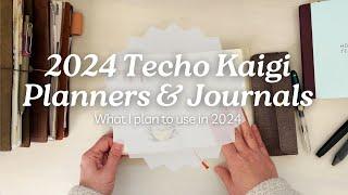 2024 Planners & Journals | Techo Kaigi : Hobonichi, Traveler's Notebook, Plotter..etc.