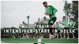 Intensiver START ins TRAININGSLAGER | Inside Training in Belek