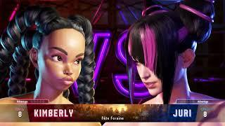 Street Fighter 6 - New Curvy Kim Nude Mod vs All Other Women