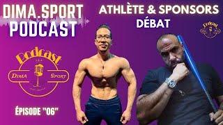 Podcast Dima Sport Épisode 06 Débat entre athlètes et sponsors sportif