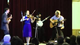 Dancing Fiddler Georgia Rose with Chris Henry and Hardcore Grass