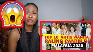 Top 10 Pelakon Wanita Paling Cantik Di Malaysia Edisi 2020 | Reaction