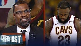 Stephen Jackson on LeBron's 2018 Finals vs those of MJ and Kobe | NBA | FIRST THINGS FIRST