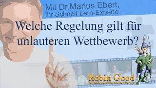 Welche Regelung gilt für unlauteren Wettbewerb?