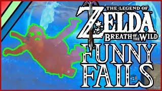 Stop Drop and Ragdoll | Zelda Breath of the Wild Funny Fails