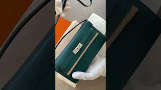 Unboxing Hermes Kelly Wallet-on-Chain | Confidential Couture #prelovedluxurybags #preowned #hermes